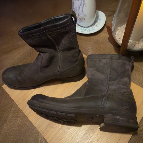 UGG Biker-Style Winter Boots - Picture 3 of 13